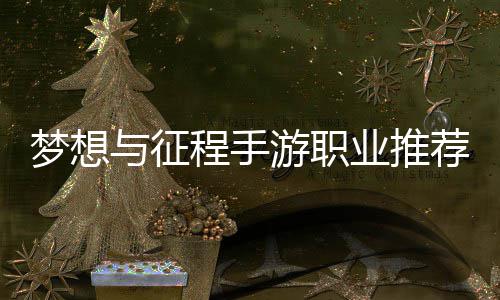 梦想略程手荐攻与征游职业推